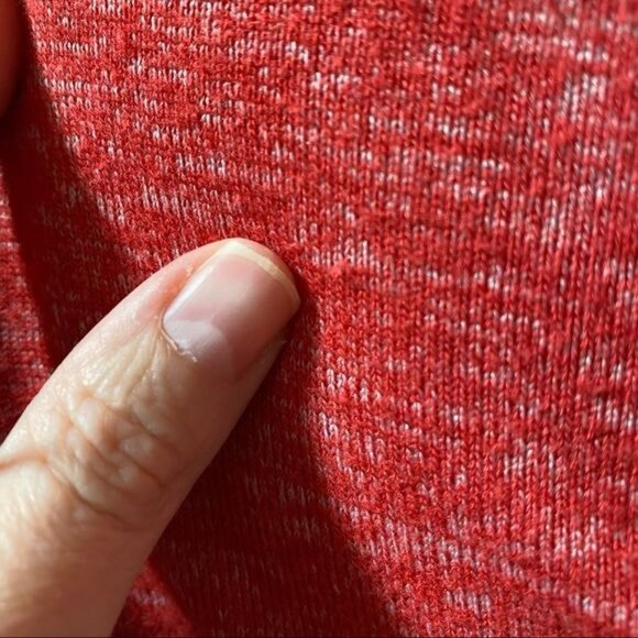 Buffalo David Bitton Red Marled Knit Shirt - Picture 9 of 12